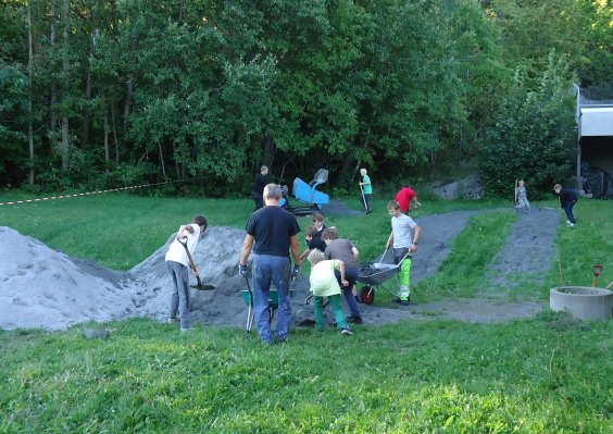 Bygging av RC Bane Seiersten